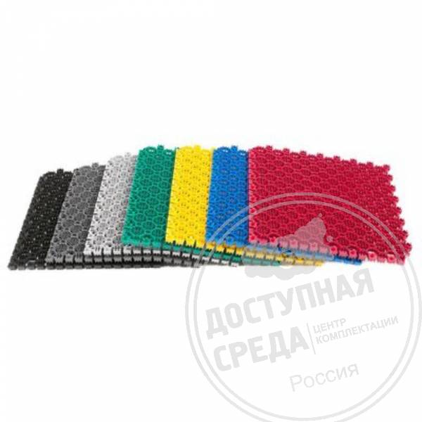Сотовое грязезащитное покрытие Антикаблук цветное