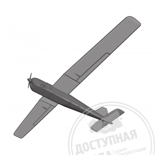 Картина 3D беспилотника «Орлан-10», тактильная