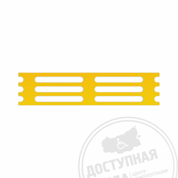Трафарет для AL полос Р35х300, Направление движения, клей