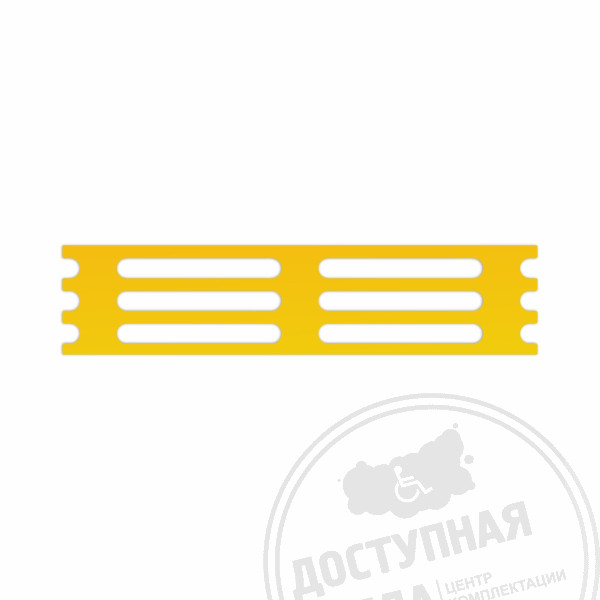 Трафарет для AISI304/PL полос Р35х300, Направление движения, клей