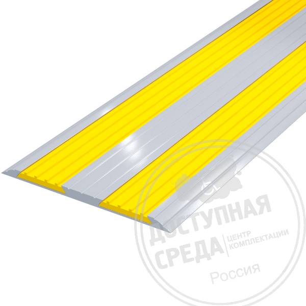 Накладка на ступень, двойная, ж AL92x4,5