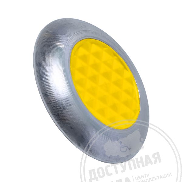 Индикатор тактильный, комб, М1, без штифта, AL/PL, D35x35, ж