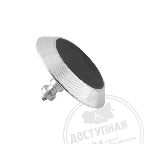 Индикатор тактильный, комб, гладк, со штифтом, AL/PL, D35х35, чАналоги: Bonumtech; Формула защиты; Доступный город; Доступная страна