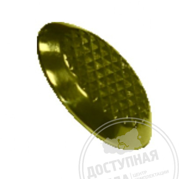 Индикатор тактильный, рифленый, без штифта, L, D35x35