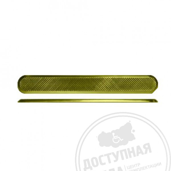 Индикатор тактильный, рифленый, без штифта, L, 4х35х280