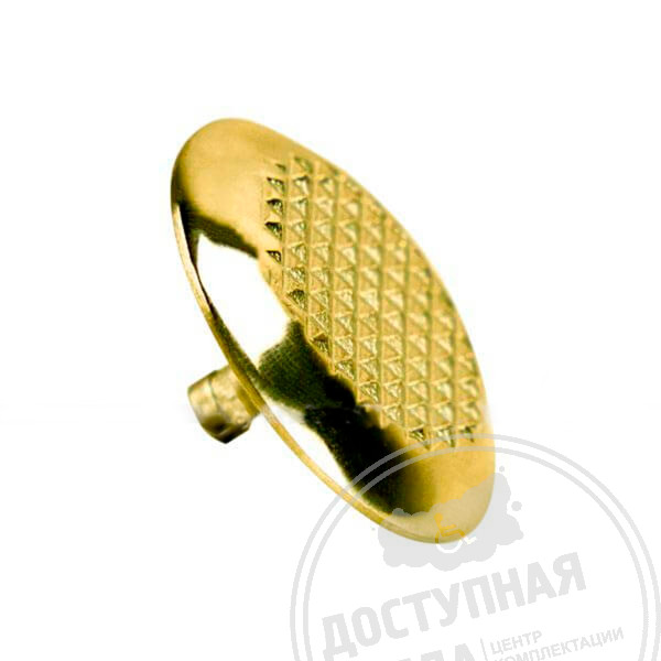 Индикатор тактильный, рифленый, со штифтом, L, D25x25