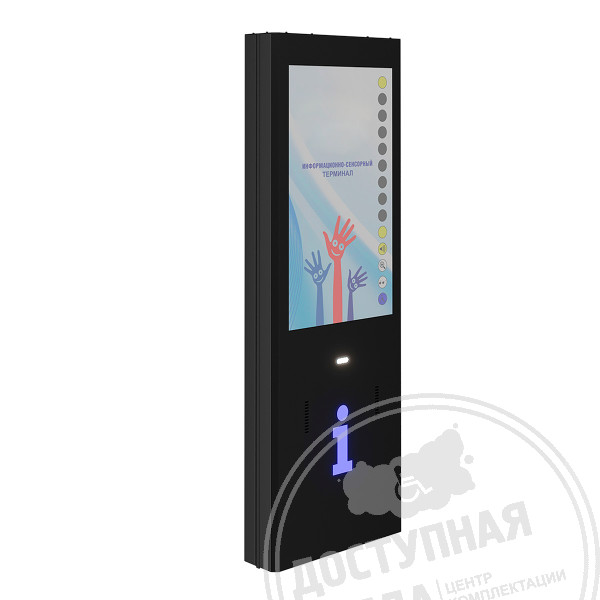 Терминал информационный «Tactile-VERT-1(43)N», IBP, М2