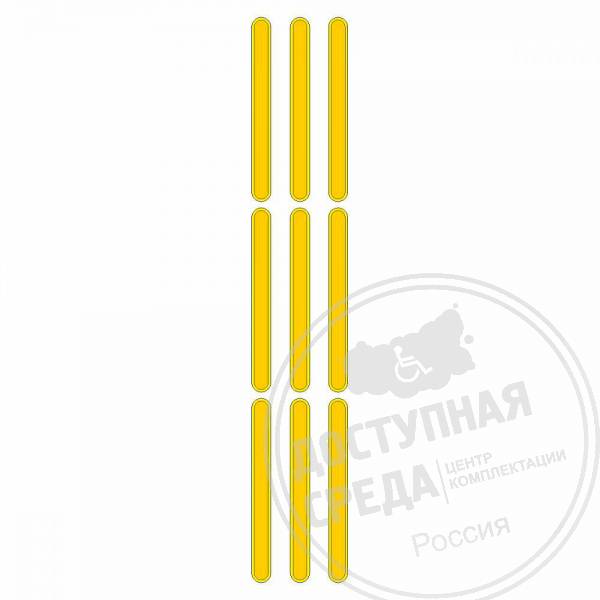 ТифлоПол 10 (одинарный тактильный путь)