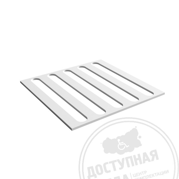 Прижим для тактильной плитки, полоса, 300х300 мм