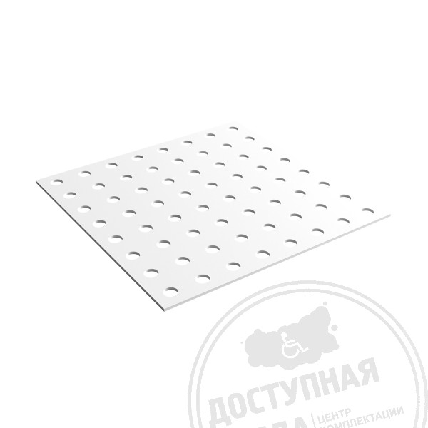 Прижим для тактильной плитки 500х500