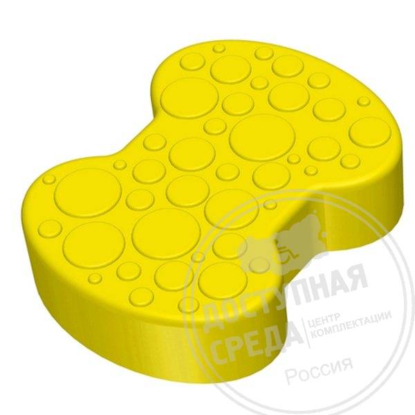 Объемная напольная мозаика 10711 115x85x30мм
