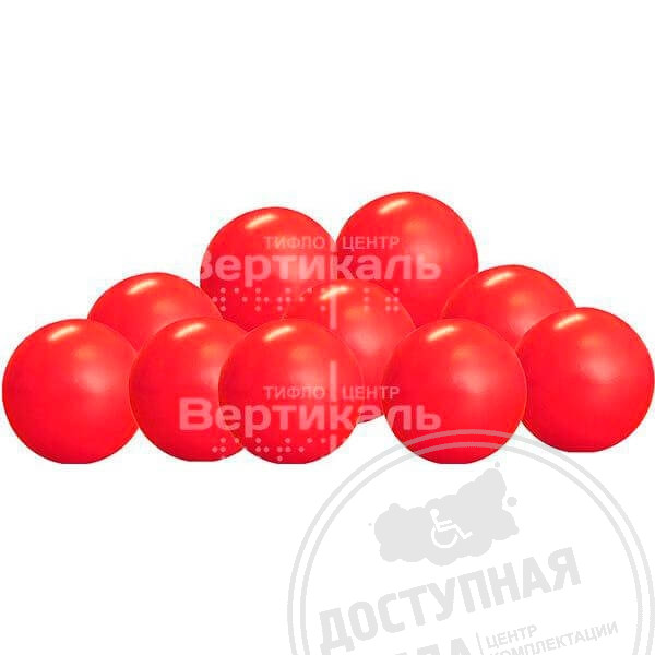 Шарики для сухого бассейна красные 7,5смАналоги: Ректор