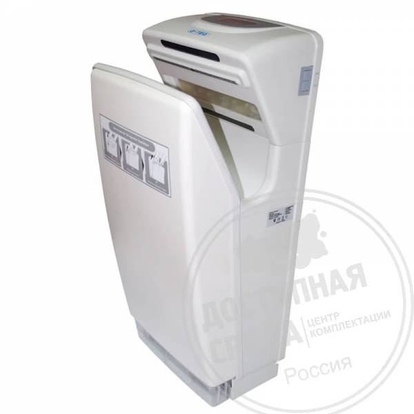Сушилка для рук, высокоскор, ABS пластик, VRT-2000, бел