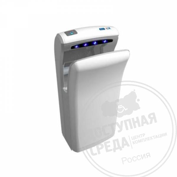 Сушилка для рук, высокоскор, VRT-1800, ABS пластик, бел