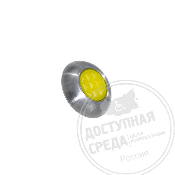 Индикатор тактильный, комб, М5, без штифта, AL/PL, D24х24, ж