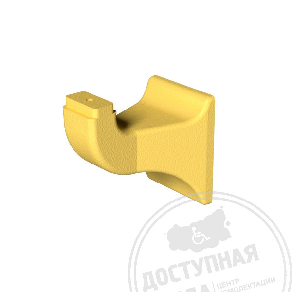 Кронштейн поручня, пристенный, H40, инд