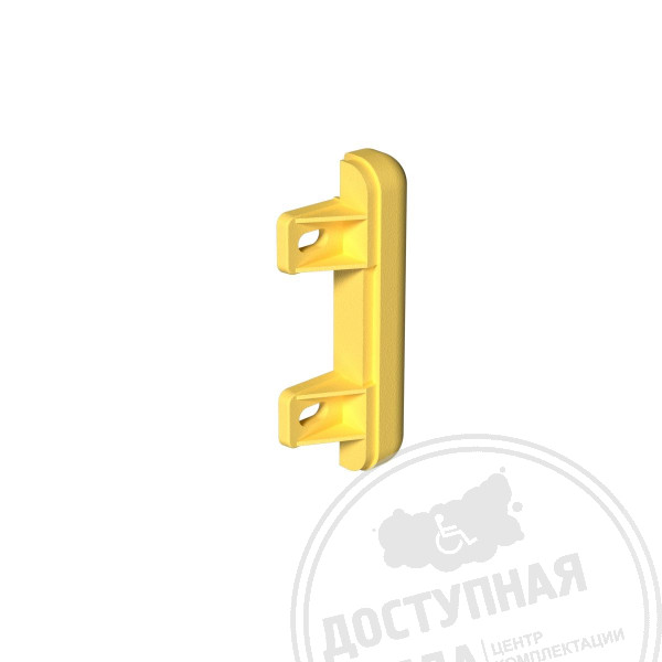 Окончание отбойника, универсальное, H150, инд