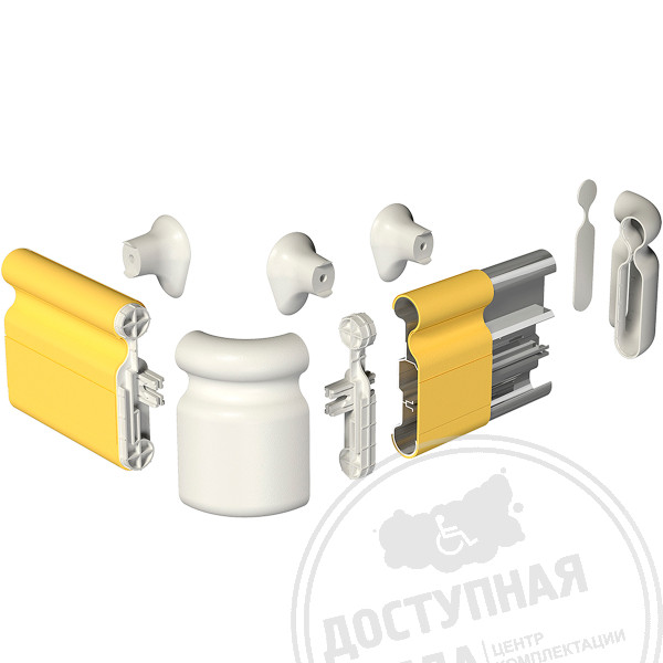 Поручень-отбойник H160, индАналоги: Горизонт 10265, Зиннат ZIN-02, ZINNAT ZIN-01, Мега-оптим -8833, Периласнаб Радуга-1701, Китай HS-616B, Арфен, ARFEN DC140