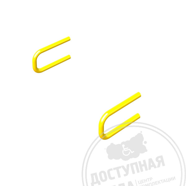 Травмобезопасное окончание из стали с порошковой покраской, инд