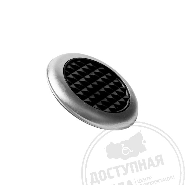 Индикатор тактильный, комб, М9, без штифта, AISI304/PL, D35x35, ч