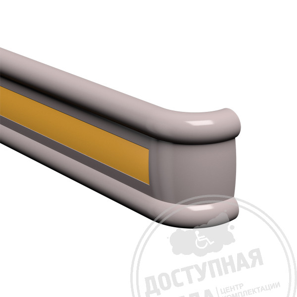 Поручень-отбойник с контрастной вставкой H150, cАналоги: PP-1601, PP-1601-018, 1701, 1700, 1702, 1703, 1704, 1705, WG145-1, WG145, WG145-2, WG146, DC140, WG152, WG153, 007, 006