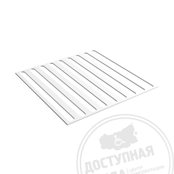 Прижим для тактильной плитки, полоса, 500х500 мм