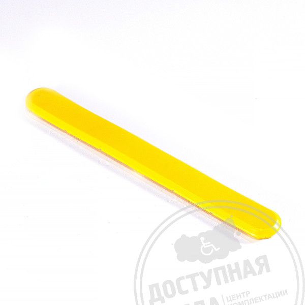 Тактильный индикатор для Тифлопола-10 конус ПВХ, жел