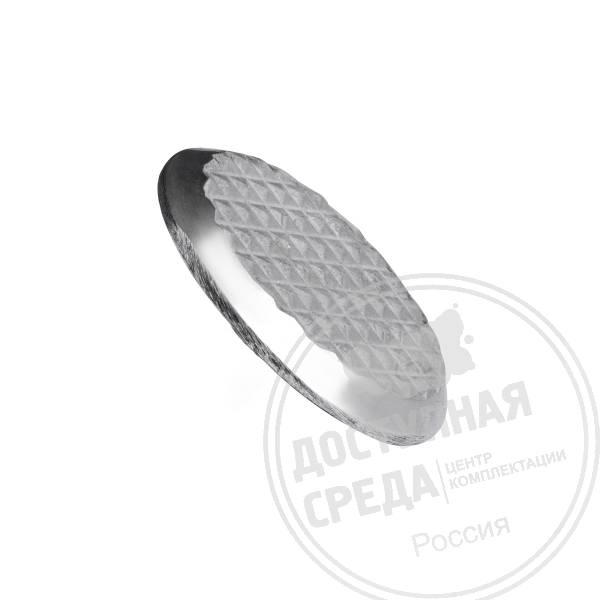 Индикатор тактильный, матовый, без штифта, AL, D35x35