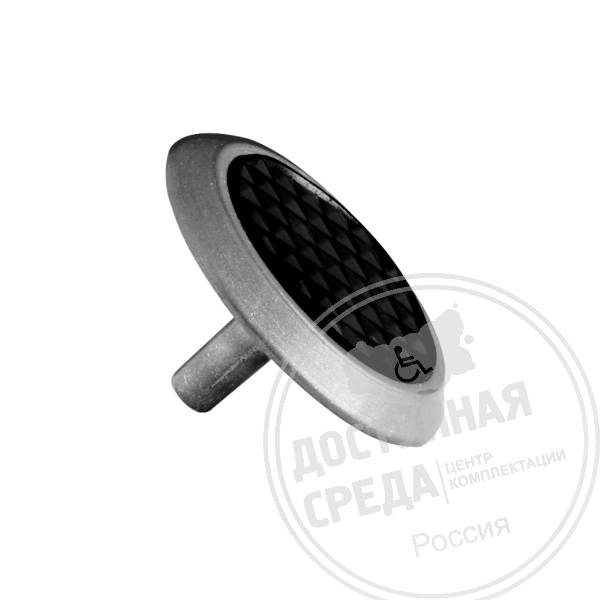Индикатор тактильный, комб, М8, со штифтом, AL/PL, D35х35, ч