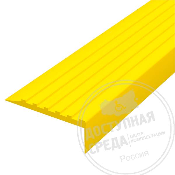 Накладка на ступень противоскользящая, 18х42х1000, ТЭПАналоги: Safetystep; Супер-Лента; Аксиома; Анти-слип