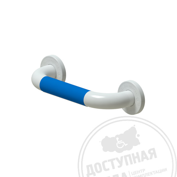 Поручень-конструктор опорный, пристенный, тип 1, AL/PVC, D37Аналоги: ПН30