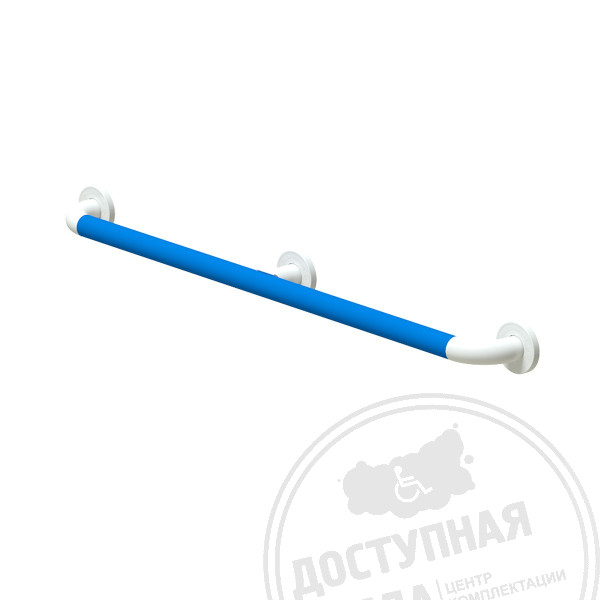 Поручень-конструктор опорный, пристенный, тип 2, AL/PVC, D37Аналоги: ПН30