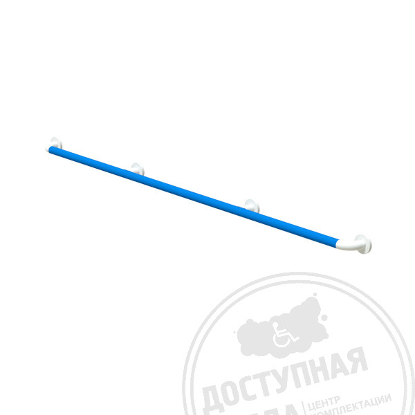 Поручень-конструктор опорный, пристенный, тип 4, AL/PVC, D37Аналоги: ПН30
