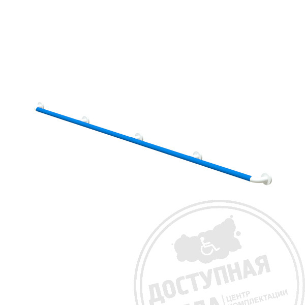 Поручень-конструктор опорный, пристенный, тип 5, AL/PVC, D37Аналоги: ПН30