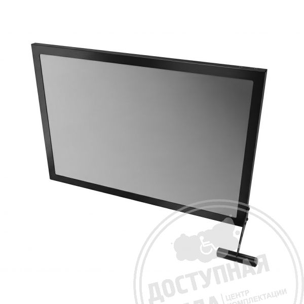 Зеркало антивандальное, AISI304, 450x650 мм, черное арт. 50478-B, купить по цене 37 013 ₽, с доставкой по РФ