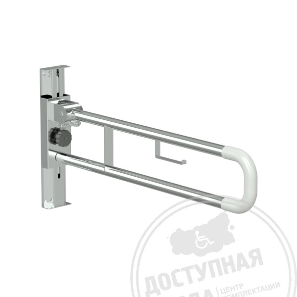 Поручень опорный, откид, тип 4, AISI304+PA, D32
