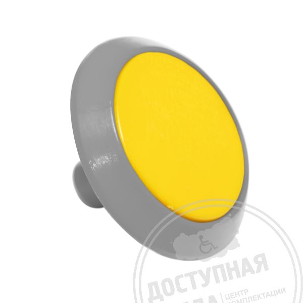 Индикатор тактильный, гладкий, со штифтом и вставкой, PU, D35x35, с-ж арт. 50518-01-GY, купить по цене 42 ₽, с доставкой по России. Федеральный дистрибьютор.