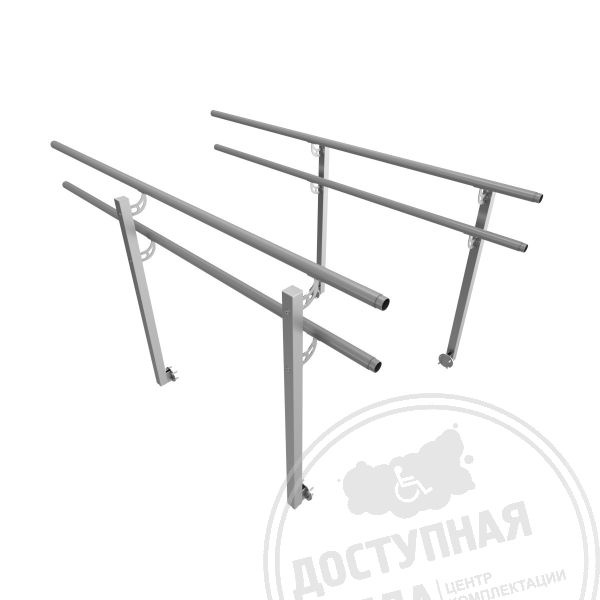 поручни для инвалидов, пандус конструктор, поручни входные, поручень для пандуса