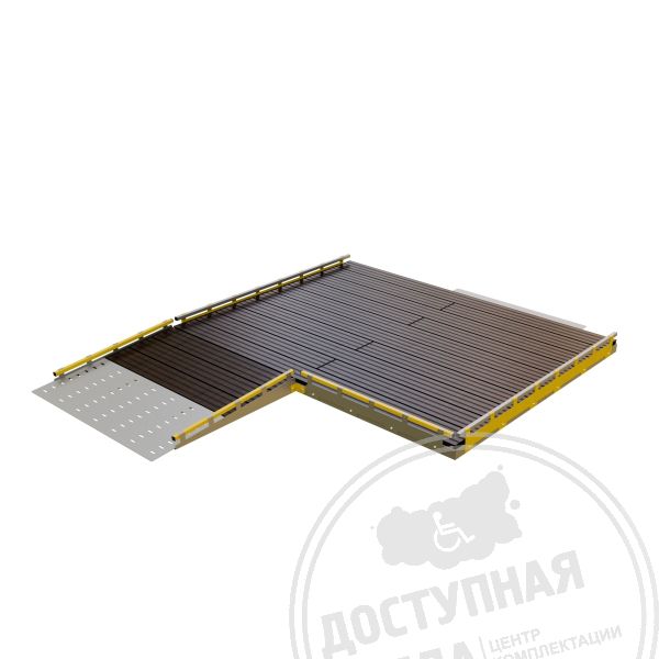 Площадка поворотная перед входом в пляжную кабинку арт. 51896-2-15, купить по цене 64 946 ₽, с доставкой по России