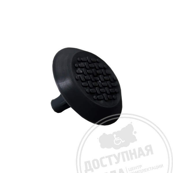 Индикатор тактильный, рифлен, со штифтом, PU, D35х35, ч