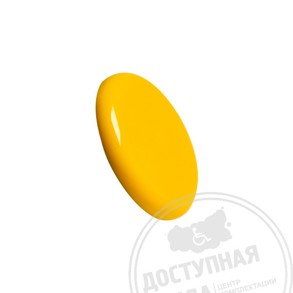 Индикатор тактильный, гладк, без штифта, PU, D35х35, ж