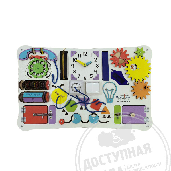 Игрушка «Бизиборд с часами» для детейАналоги: Ректор; Альфа-среда