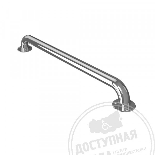 Поручень опорный, пристенный, тип 8, AISI 304, D38