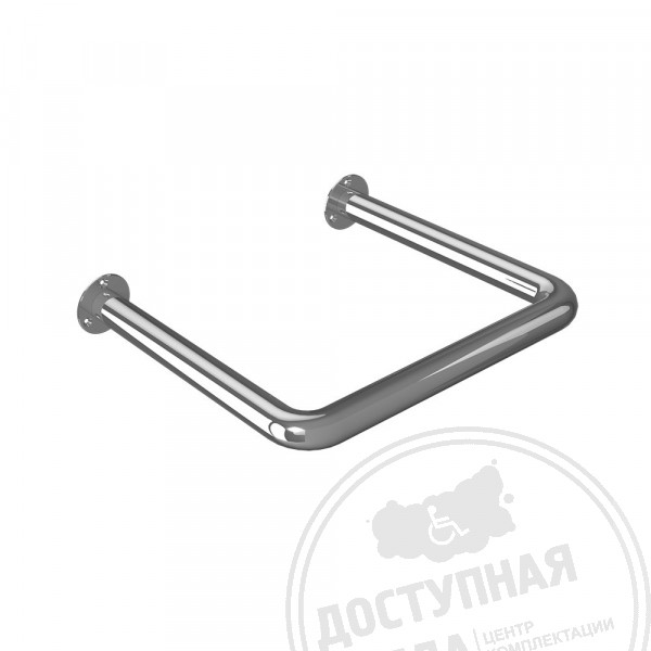Поручень опорный для мини-раковины, AISI 304, D38Аналоги: ПР-05.04.450.400.Н 	