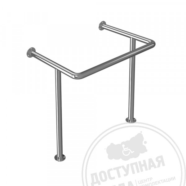 Поручень опорный, тип 2, AISI 304, D38