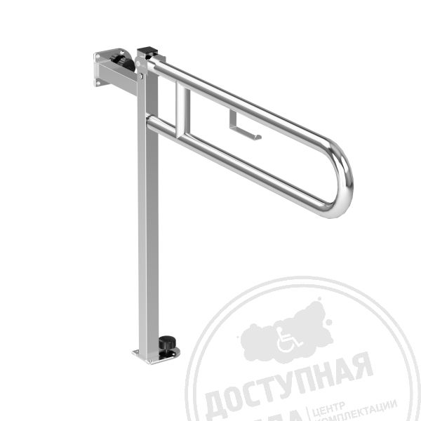 Поручень напольный съёмный, с бмг, AISI 304, D38