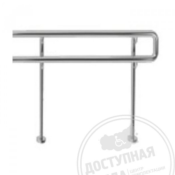 Ограждение двойное, напольное, горизонтальное, AISI 304, D38