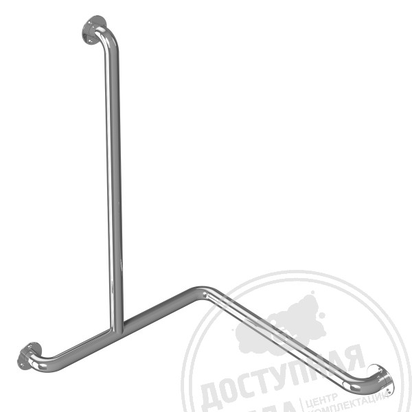 Поручень опорный для ванны, лев, AISI 304, D38