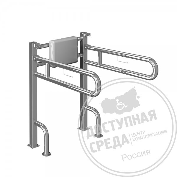 Устройство для спины с поручнями, AISI 304, D38