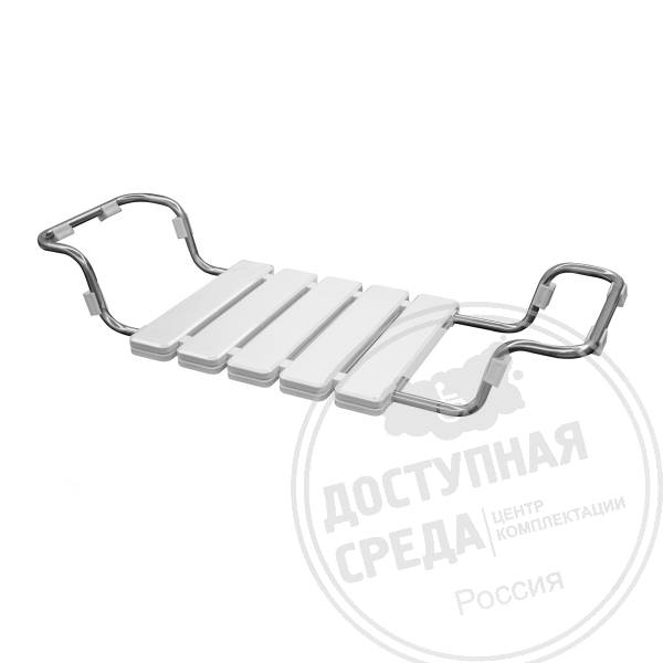 Сиденье для ванны, без спинки, AL/HDPE